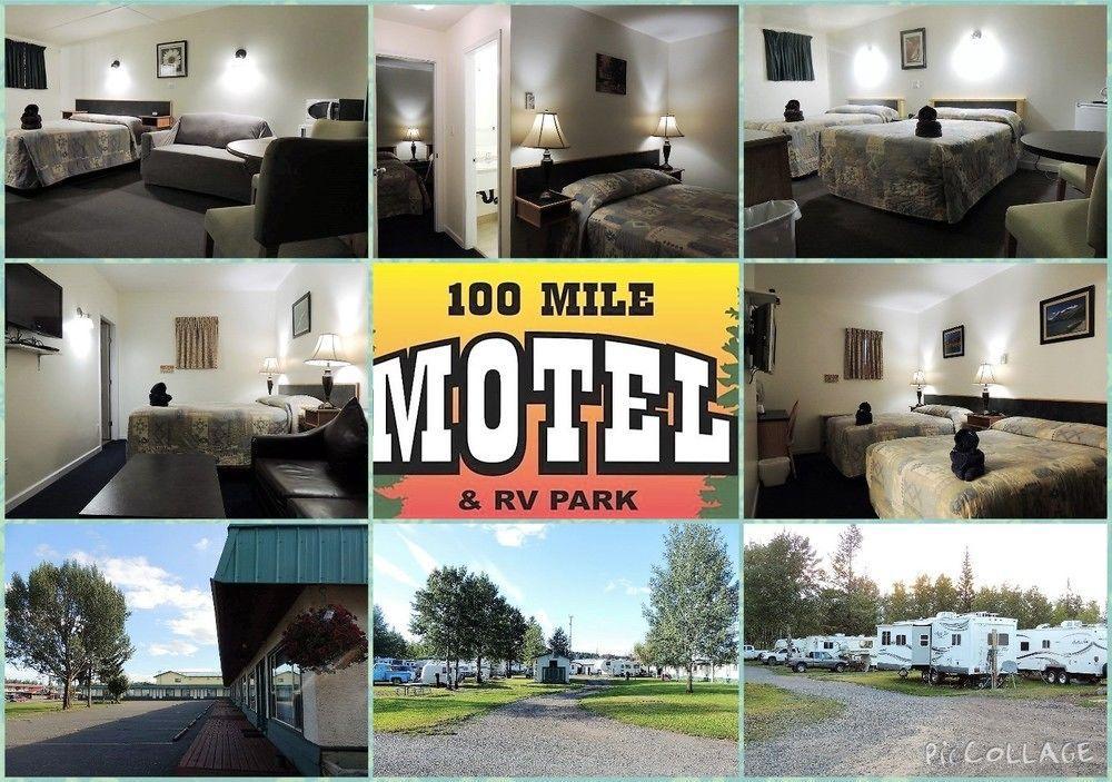 100 Mile Motel & Rv Park 100 Mile House Экстерьер фото